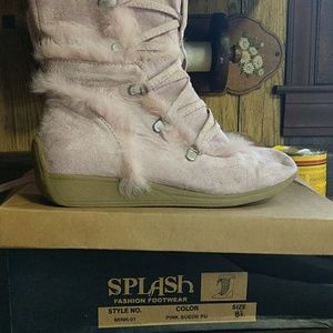 Splash Women's suede boots